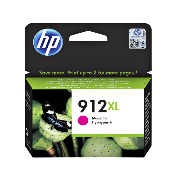 Inktcartridge HP 3YL82AE 912XL rood