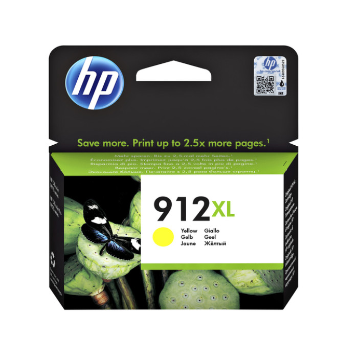 Inktcartridge HP 3YL83AE 912XL geel