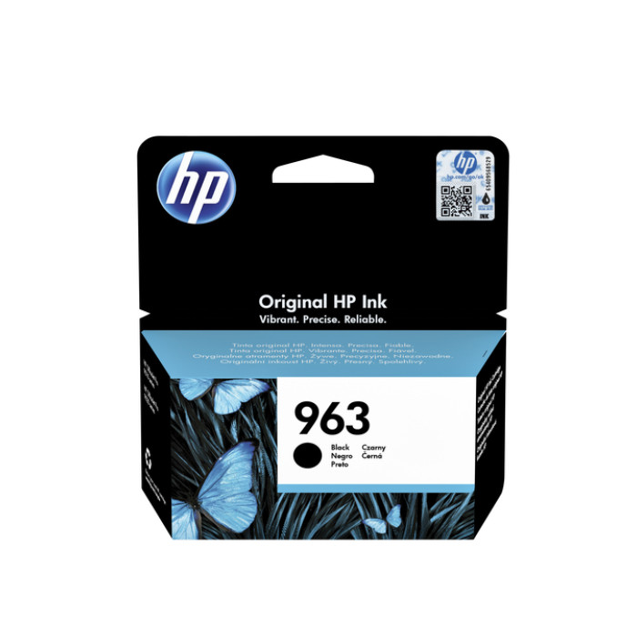 Inktcartridge HP 3JA26AE 963 zwart