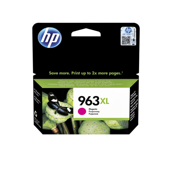 Inktcartridge HP 3JA28AE 963XL rood