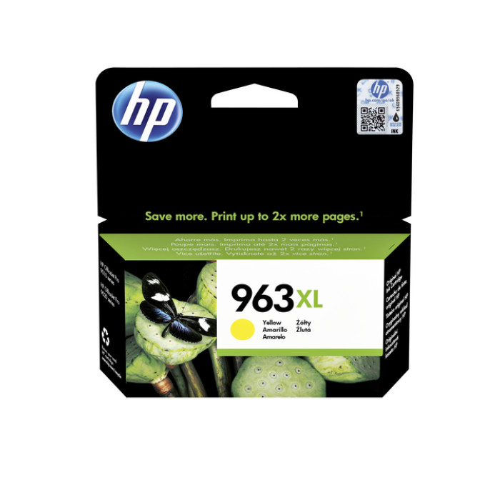 Inktcartridge HP 3JA29AE 963XL geel