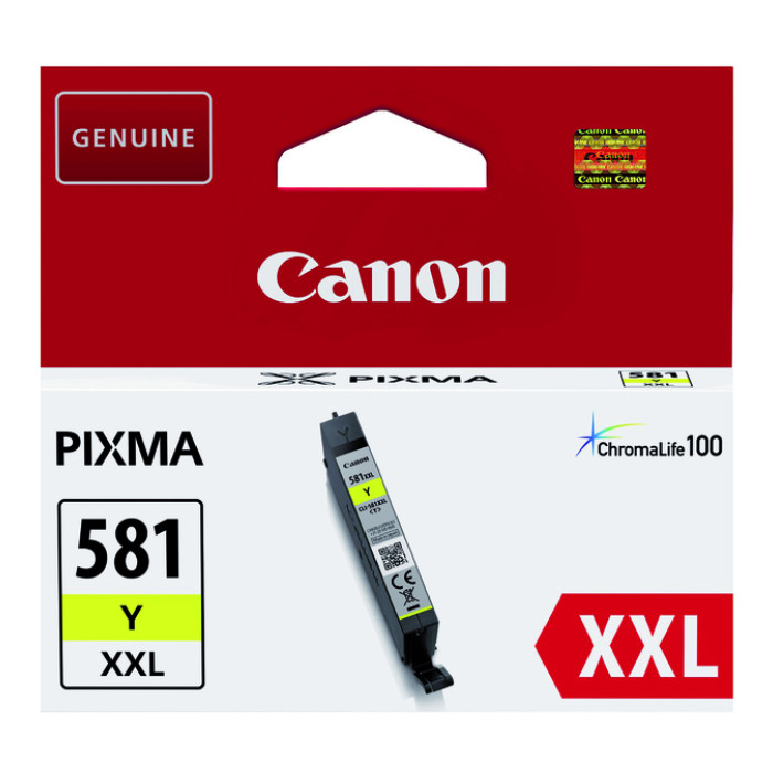 Inktcartridge Canon CLI-581XXL geel