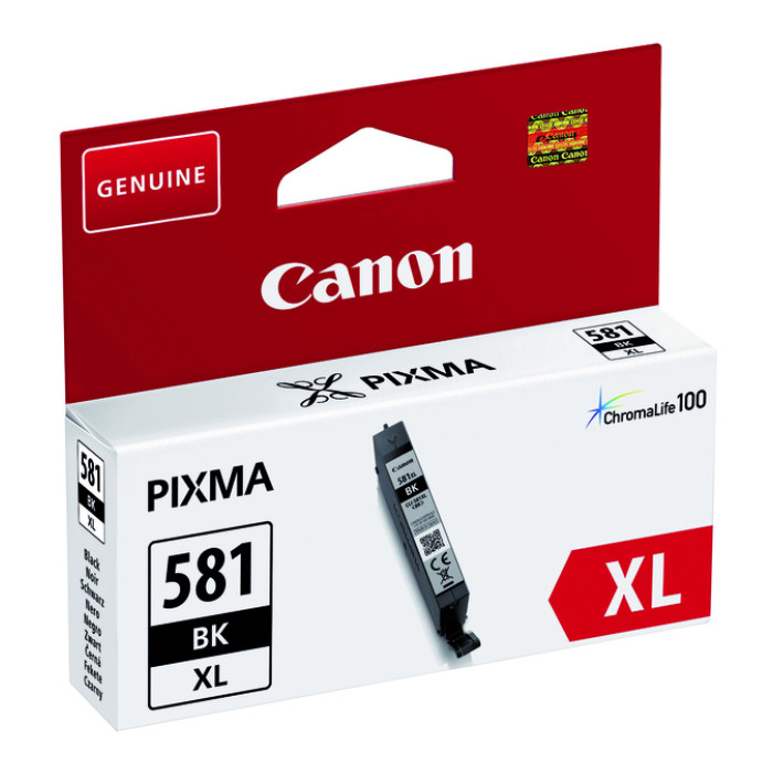 Inktcartridge Canon CLI-581XL zwart