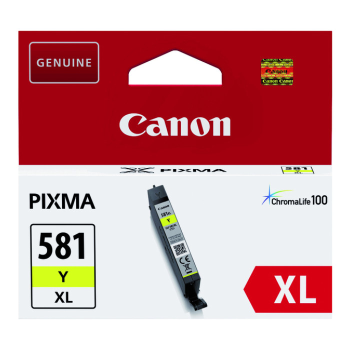 Inktcartridge Canon CLI-581XL geel