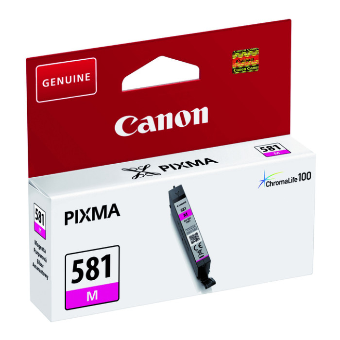 Inktcartridge Canon CLI-581 rood