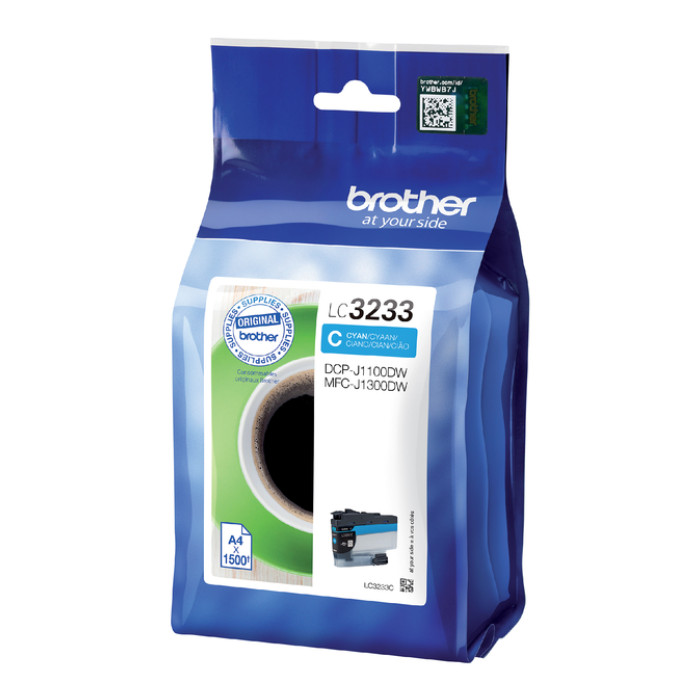 Inktcartridge Brother LC-3233C blauw