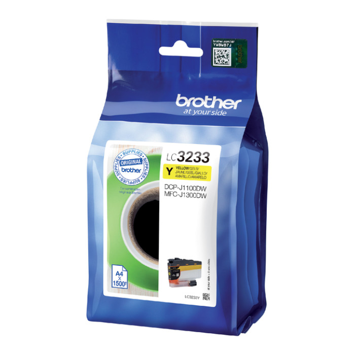 Inktcartridge Brother LC-3233Y geel