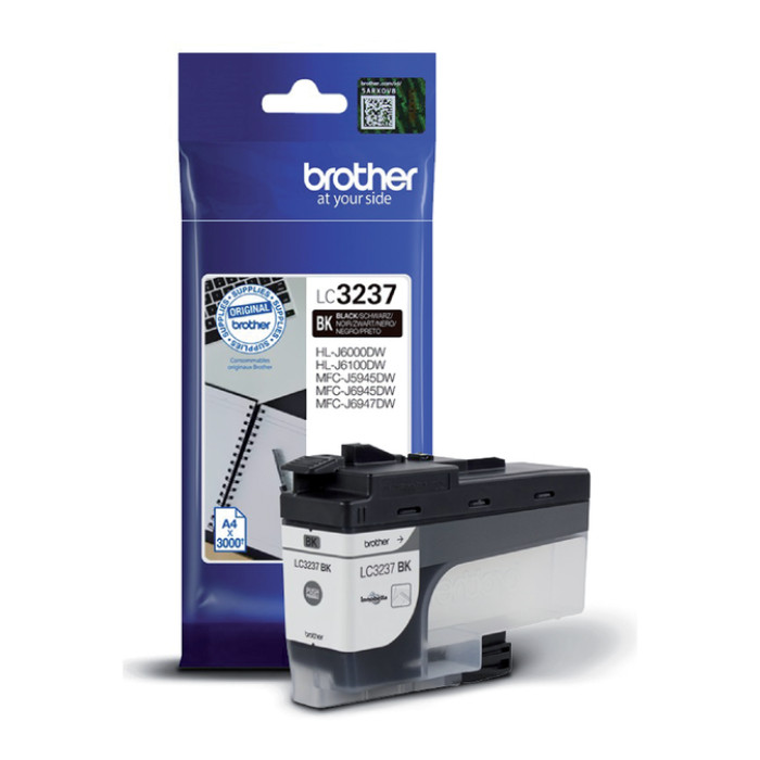 Inktcartridge Brother LC-3237BK zwart