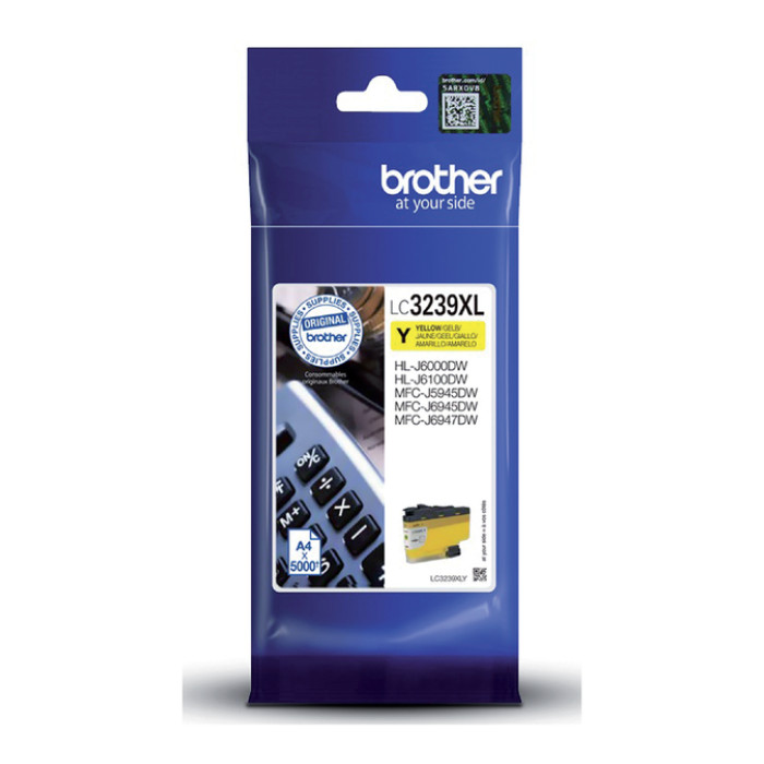 Inktcartridge Brother LC-3239XLY geel