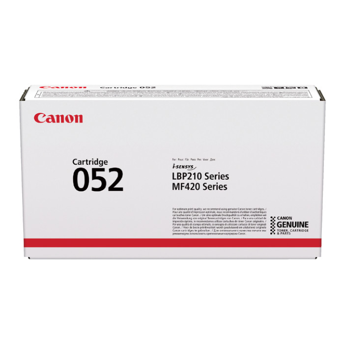 Tonercartridge Canon 052 zwart