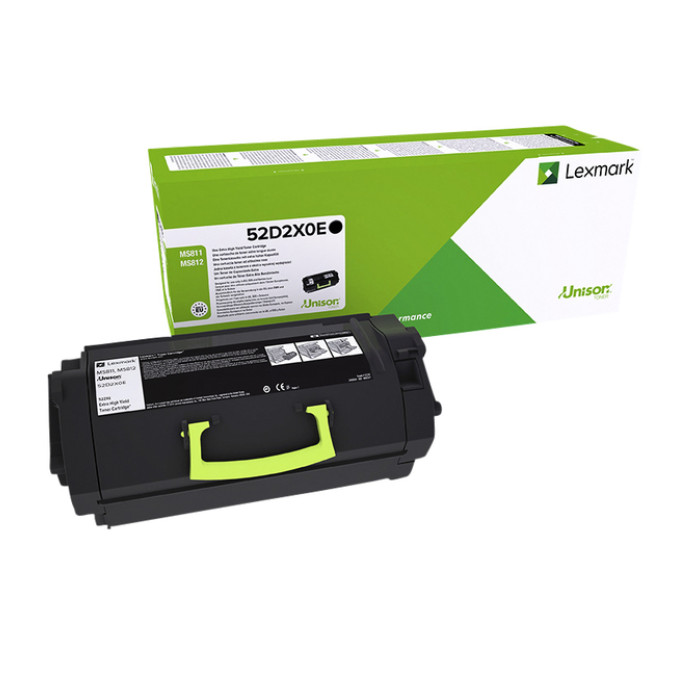 Tonercartridge Lexmark 52D2XOE prebate zwart