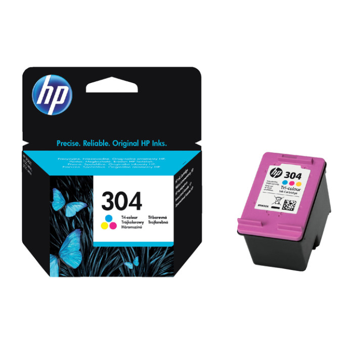 Inktcartridge HP N9K05AE 304 kleur