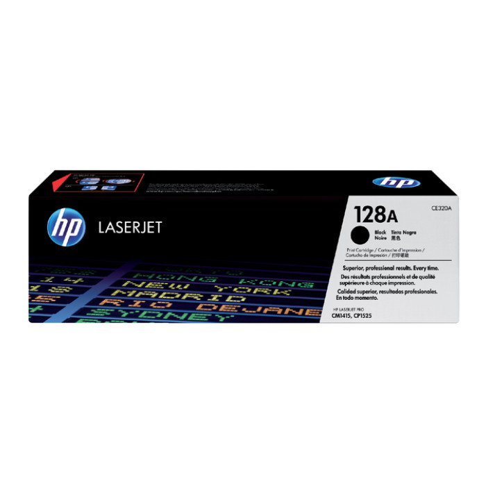 Tonercartridge HP CE320A 128A zwart