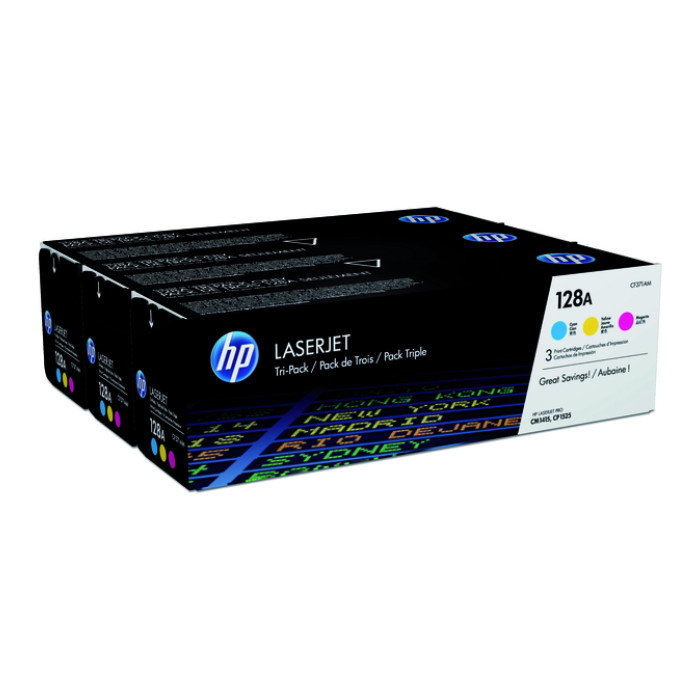 Tonercartridge HP CF371AM 128A 3 kleuren