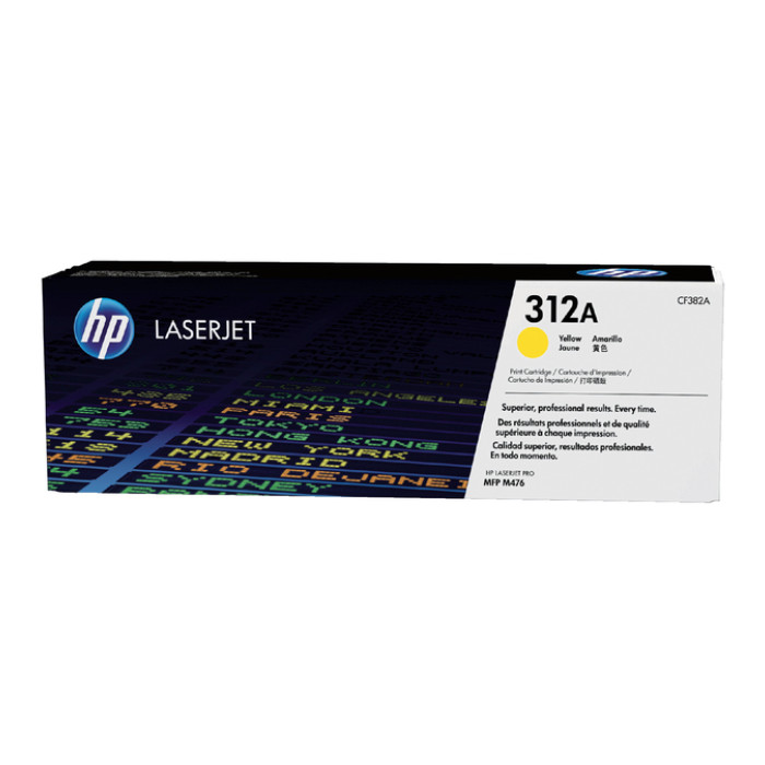 Tonercartridge HP CF382A 312A geel