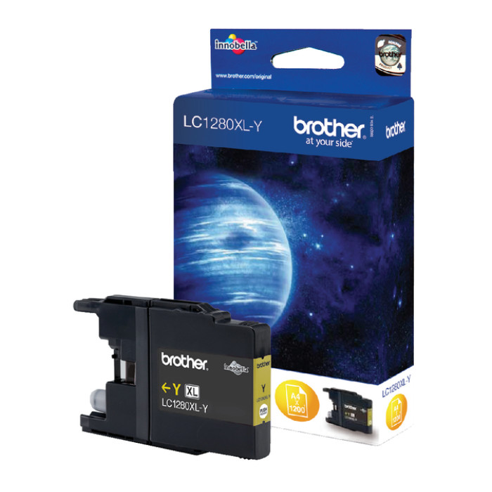 Inktcartridge Brother LC-1280XLY geel