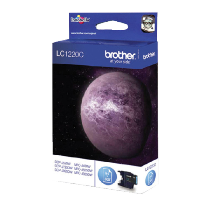 Inktcartridge Brother LC-1220C blauw