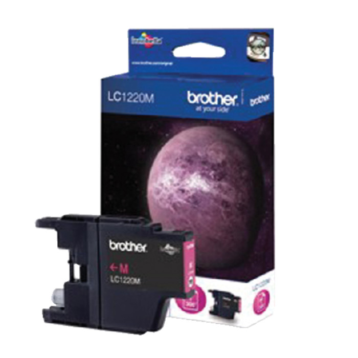 Inktcartridge Brother LC-1220M rood