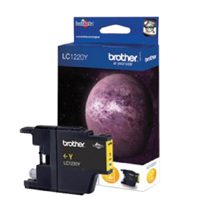 Inktcartridge Brother LC-1220Y geel