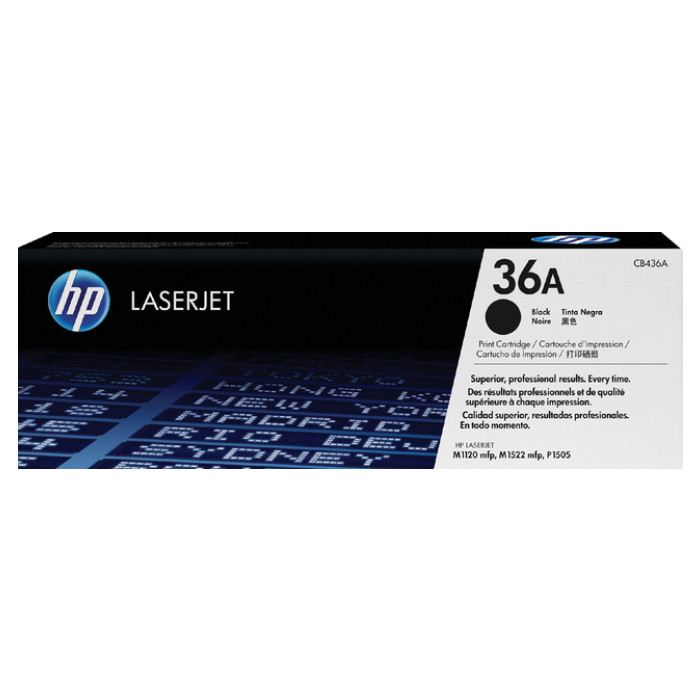 Tonercartridge HP CB436A 36A zwart