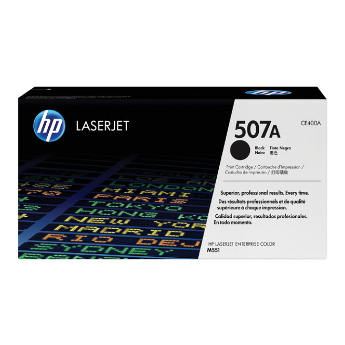 Tonercartridge HP CE400A 507A zwart