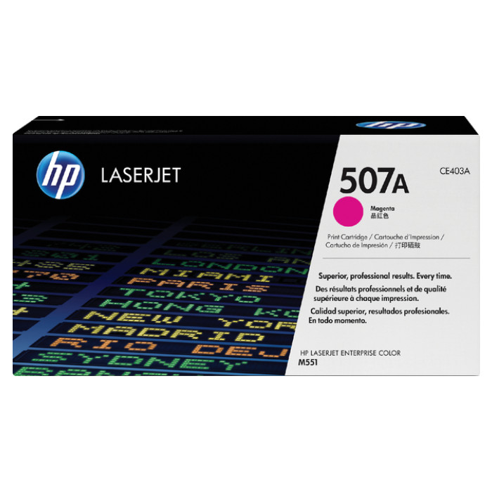 Tonercartridge HP CE403A 507A rood