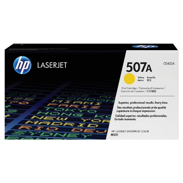 Tonercartridge HP CE402A 507A geel