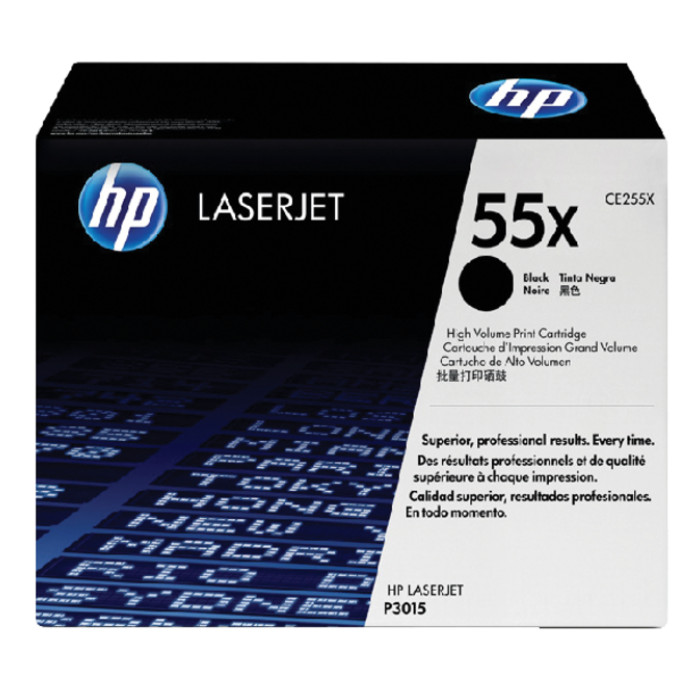 Tonercartridge HP CE255X 55X zwart