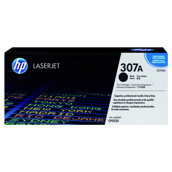 Tonercartridge HP CE740A 307A zwart
