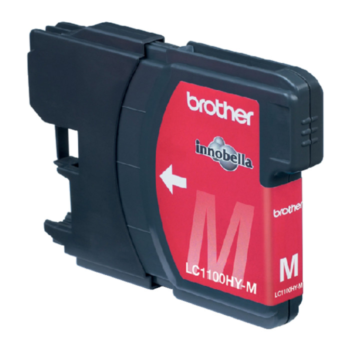 Inktcartridge Brother LC-1100HYM rood