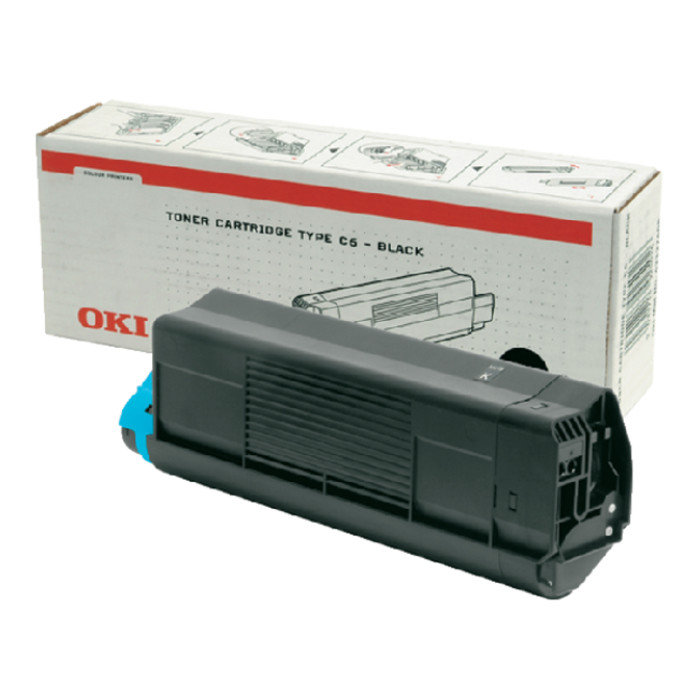 Toner Oki 44574702 zwart