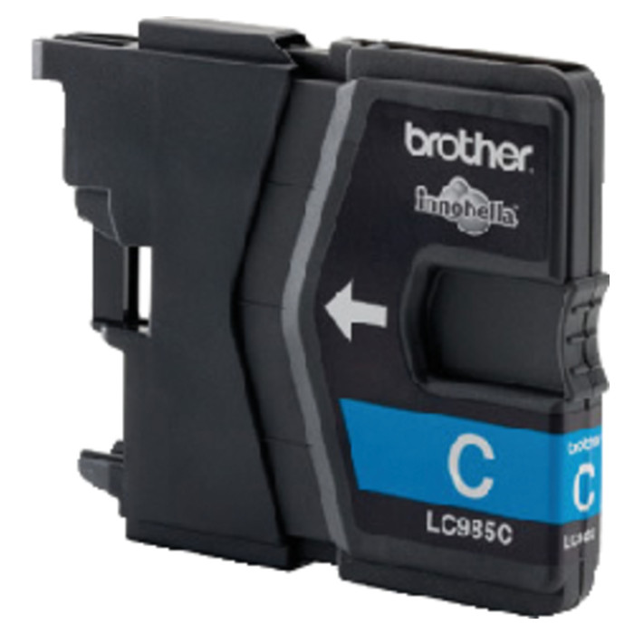 Inktcartridge Brother LC-985C blauw
