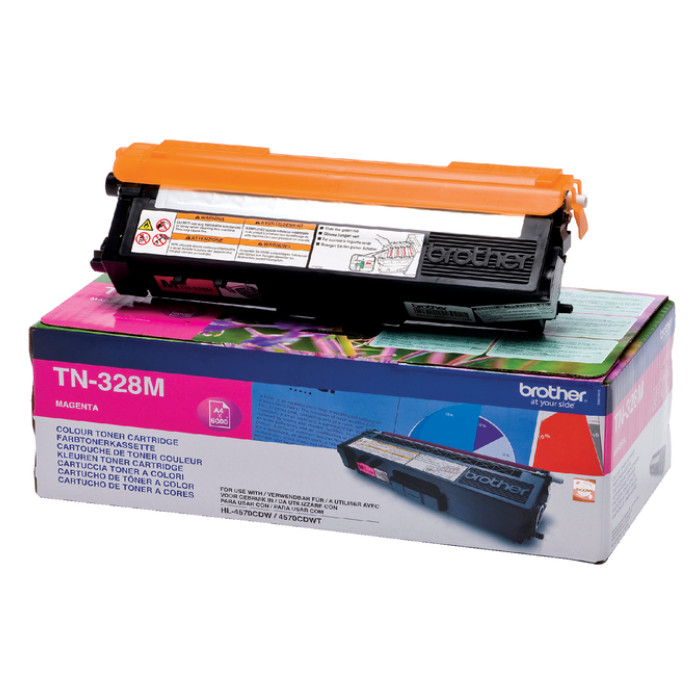 Toner Brother TN-328M rood
