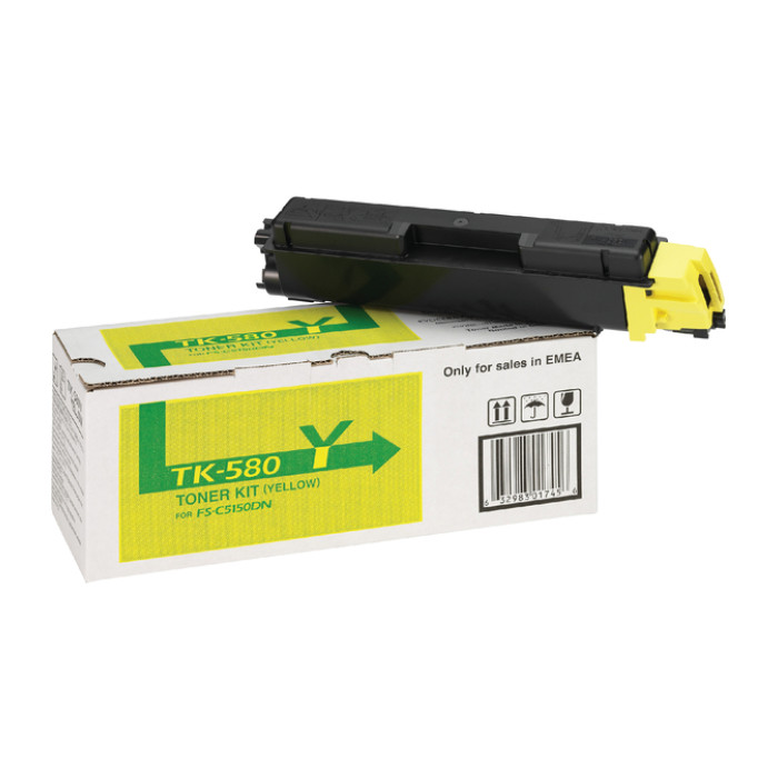 Toner Kyocera TK-580Y geel