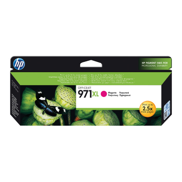 Inktcartridge HP CN627AE 971XL rood
