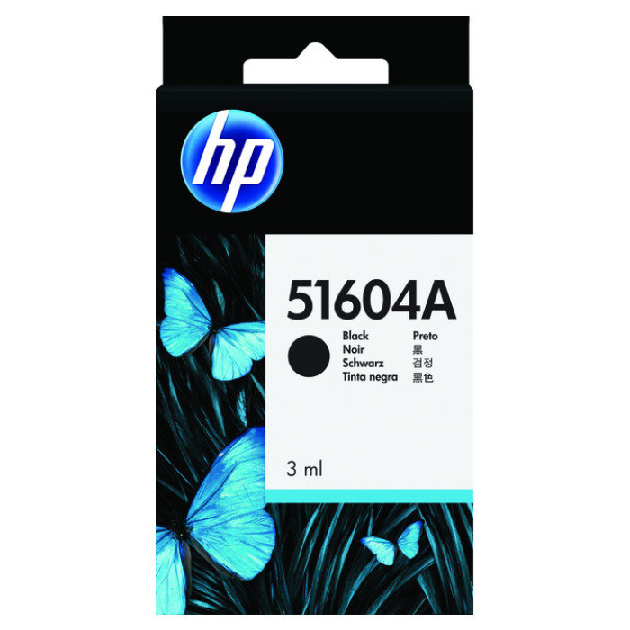 Inktcartridge HP 51604A zwart