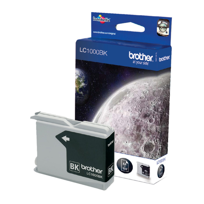 Inktcartridge Brother LC-1000BK zwart