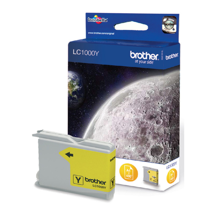 Inktcartridge Brother LC-1000Y geel