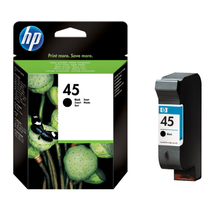 Inktcartridge HP 51645A 45 zwart