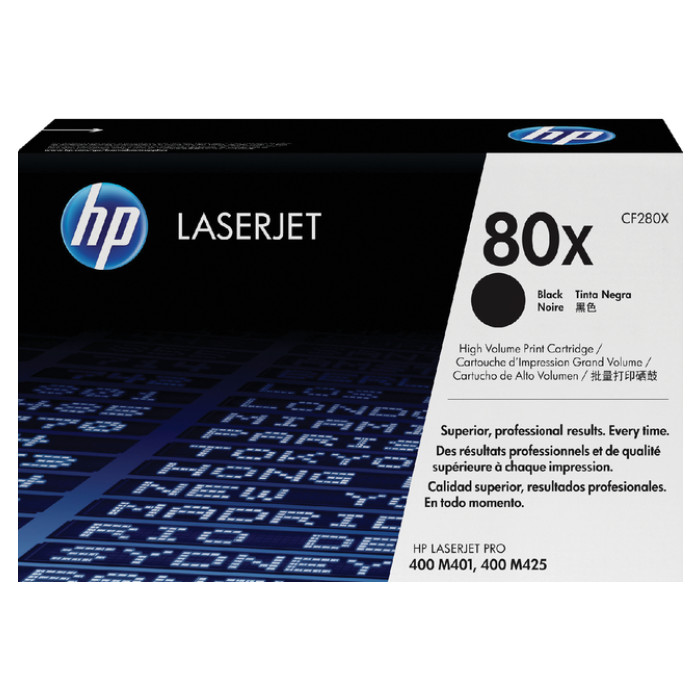 Tonercartridge HP CF280X 80X zwart