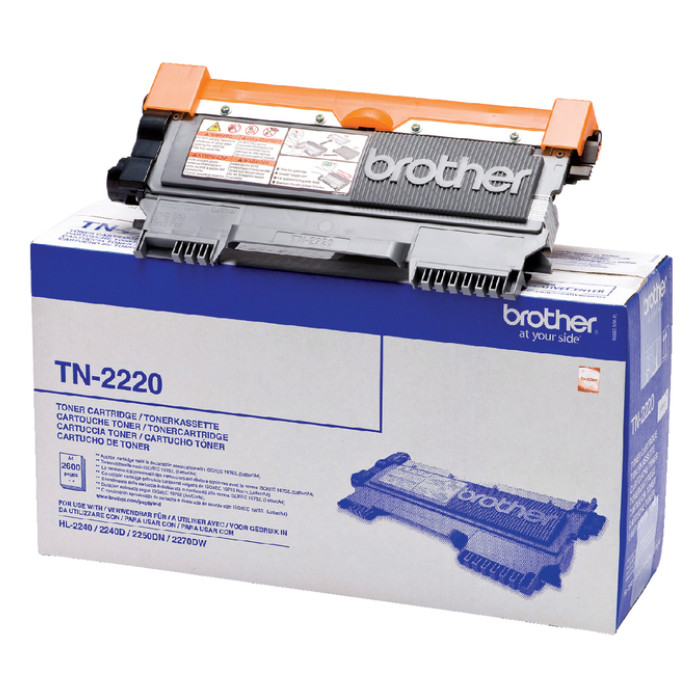 Toner Brother TN-2220 zwart 2.6k