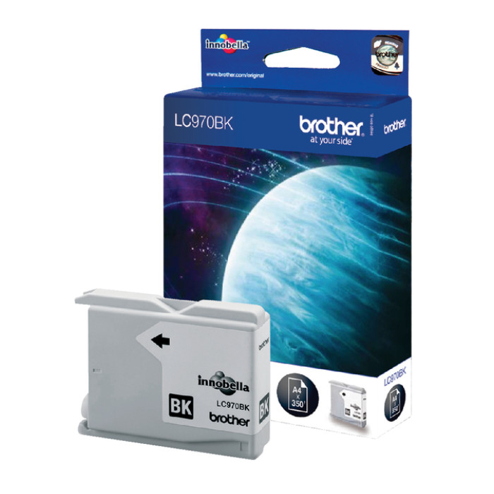 Inktcartridge Brother LC-970BK zwart