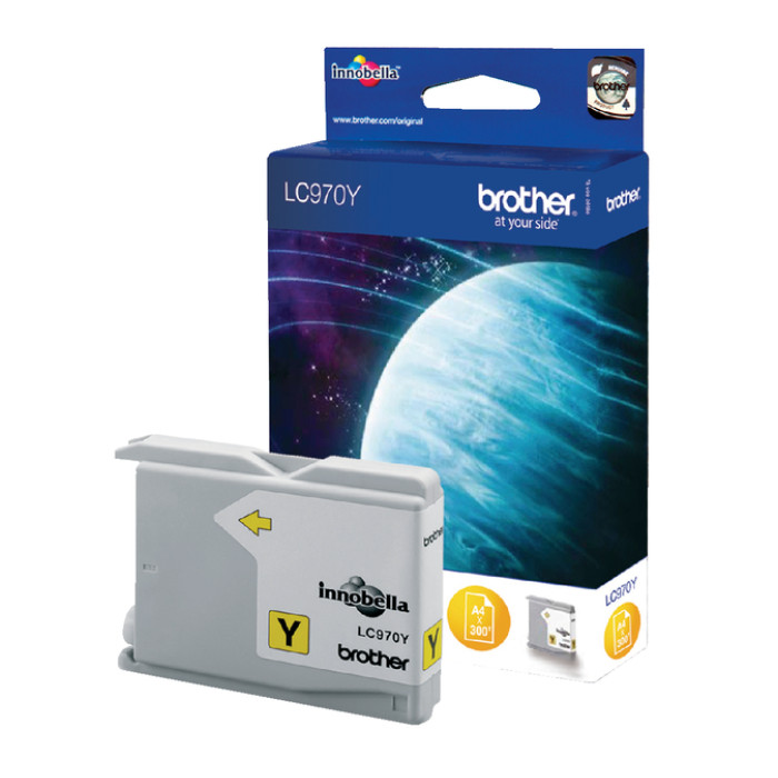 Inktcartridge Brother LC-970Y geel