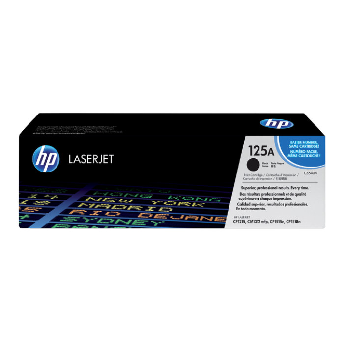 Tonercartridge HP CB540A 125A zwart