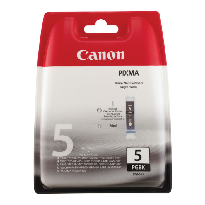 Inktcartridge Canon PGI-5 zwart