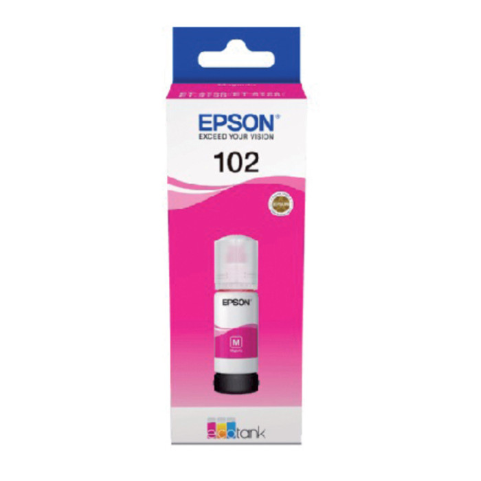 Navulinkt Epson 102 T03R3 rood