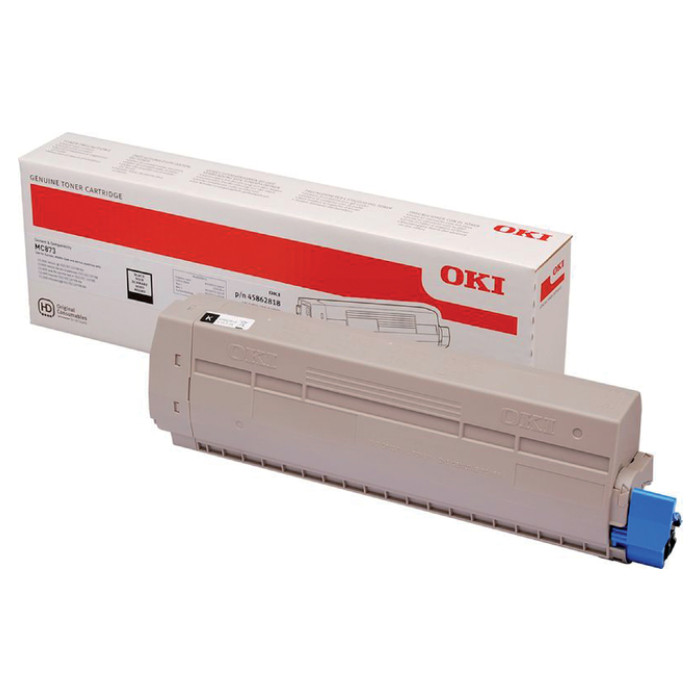 Toner Oki 45862818 zwart