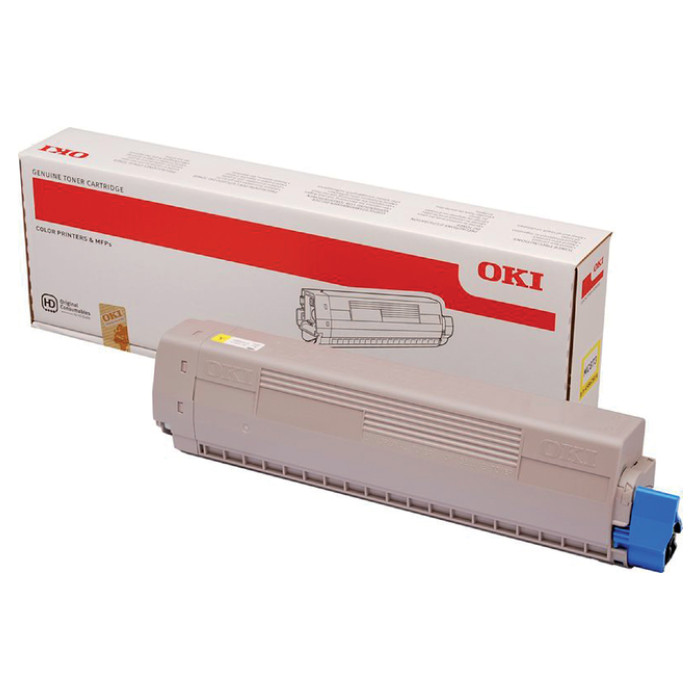 Toner Oki 45862814 geel