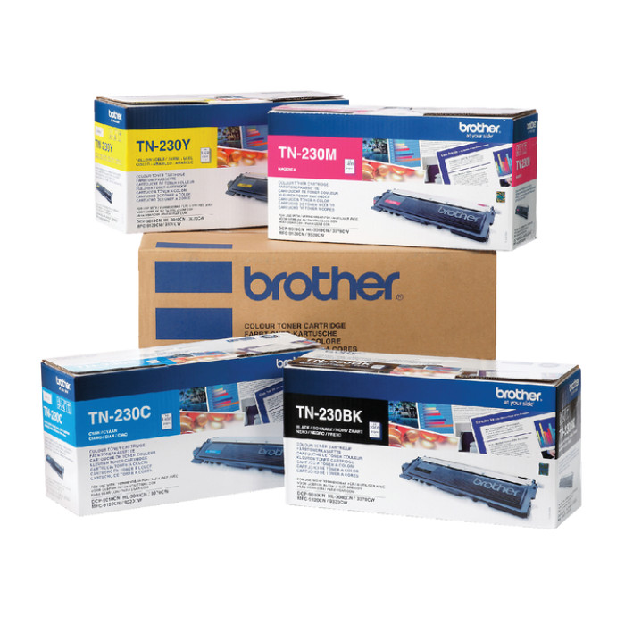 Toner Brother TN-230Y geel