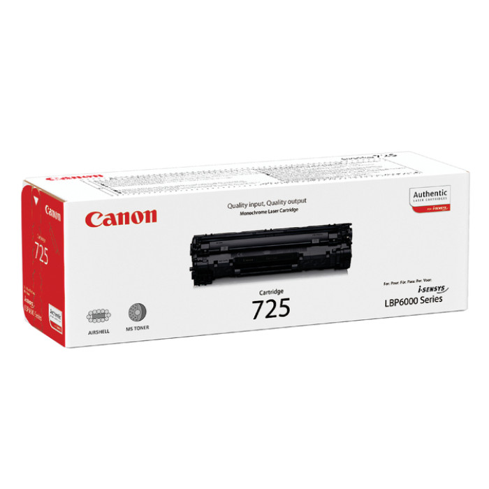 Tonercartridge Canon 725 zwart